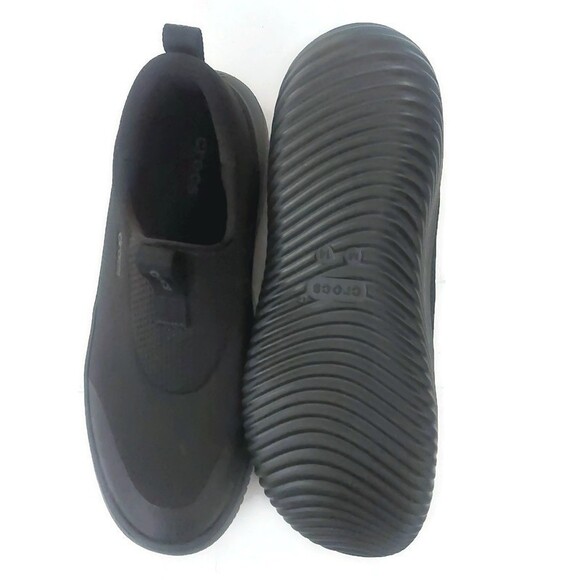 CROCS Mellow Ease Slip On Sneakers Mens Size 14 Recovery Shoes Black main image 5